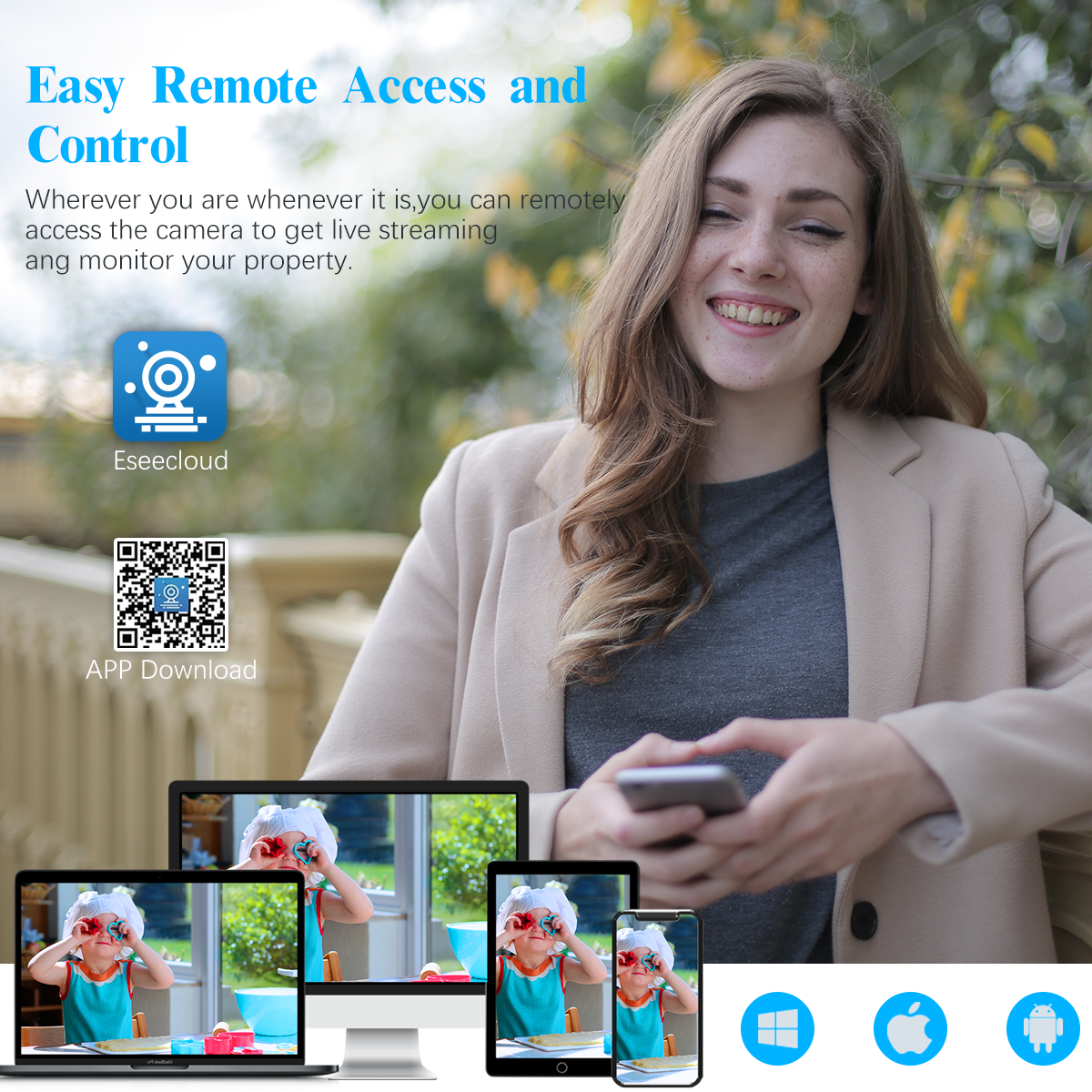 Oossxx wireless online camera app