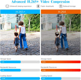 Laden Sie das Bild in den Galerie-Viewer, 5.0MP Wireless Surveillance Monitor NVR 10 Inch Screen