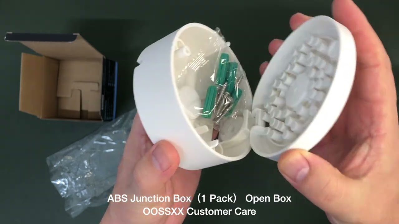 ABS Junction Box(1 Pack) Open Box