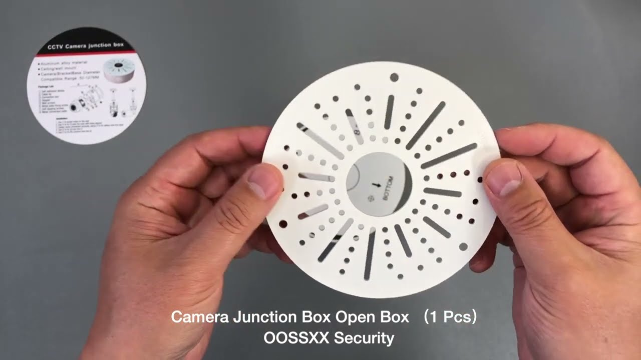 Concealing Wires Made Easy: OOSSXX Metal Multi-Compatible Camera Cable Box